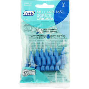 Interdental Brush Normal (0,6 mm blue 8 ks) - Medzizubné kefky